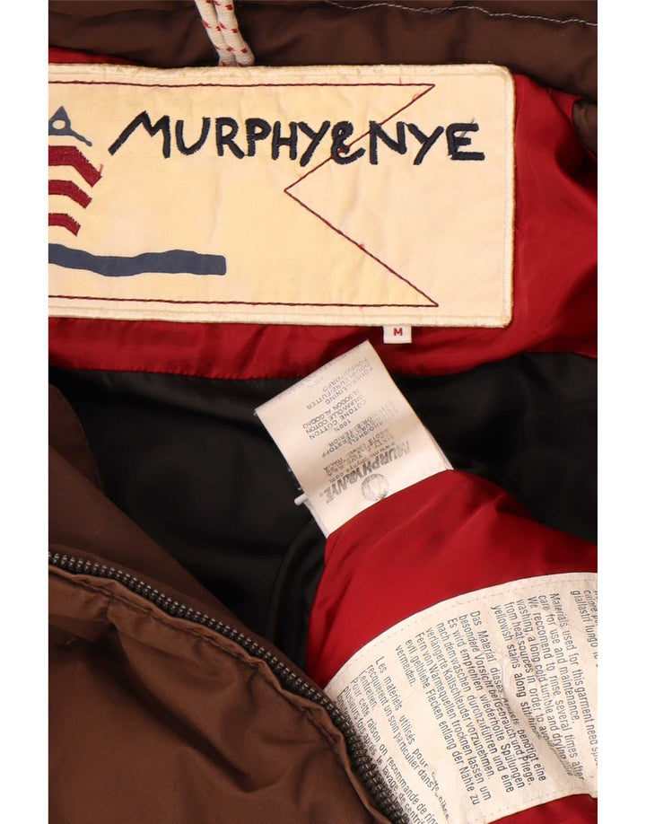 Murphy & Nye Dame Hættejakke UK 14 Medium Brun Bomuld