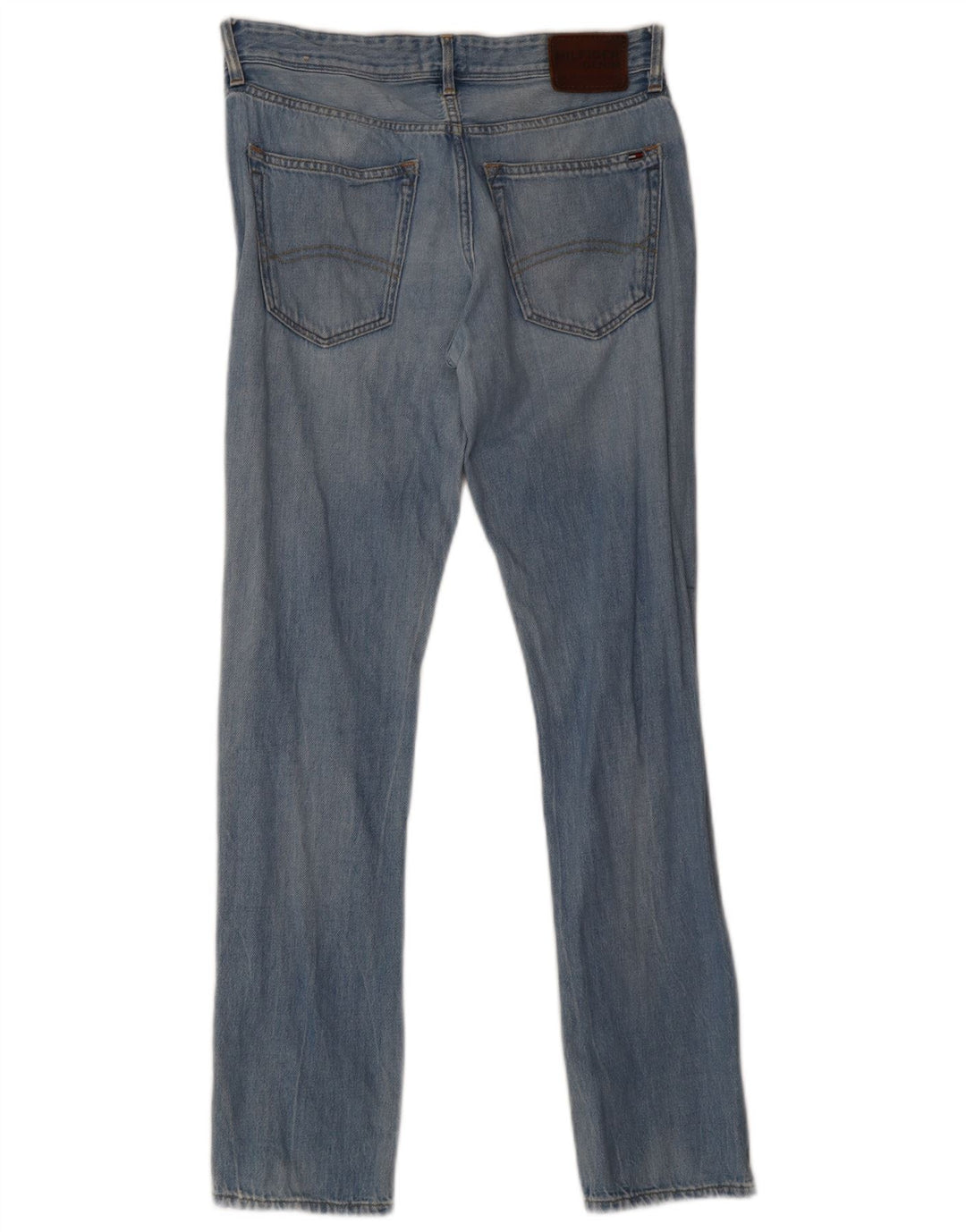 Tommy Hilfiger Dame Slim Jeans W32 L30 Blå Bomuld