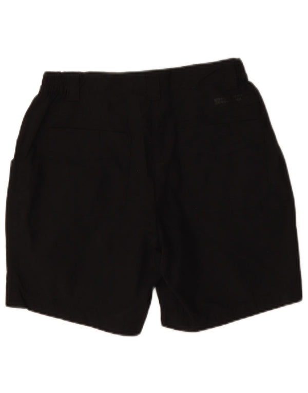 Mountain Warehouse Womens Chino Shorts UK 8 Small W26 Black Polyester
