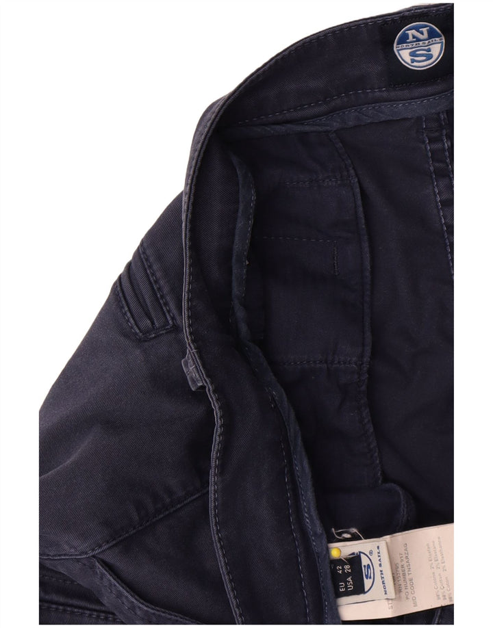 North Sails Dame Cargo Shorts EU 42 Medium W28 Navy Blue Bomuld