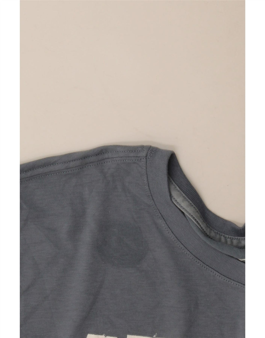 Nike Herre Dri Fit Grafisk T-shirt Top Stor Blå Bomuld