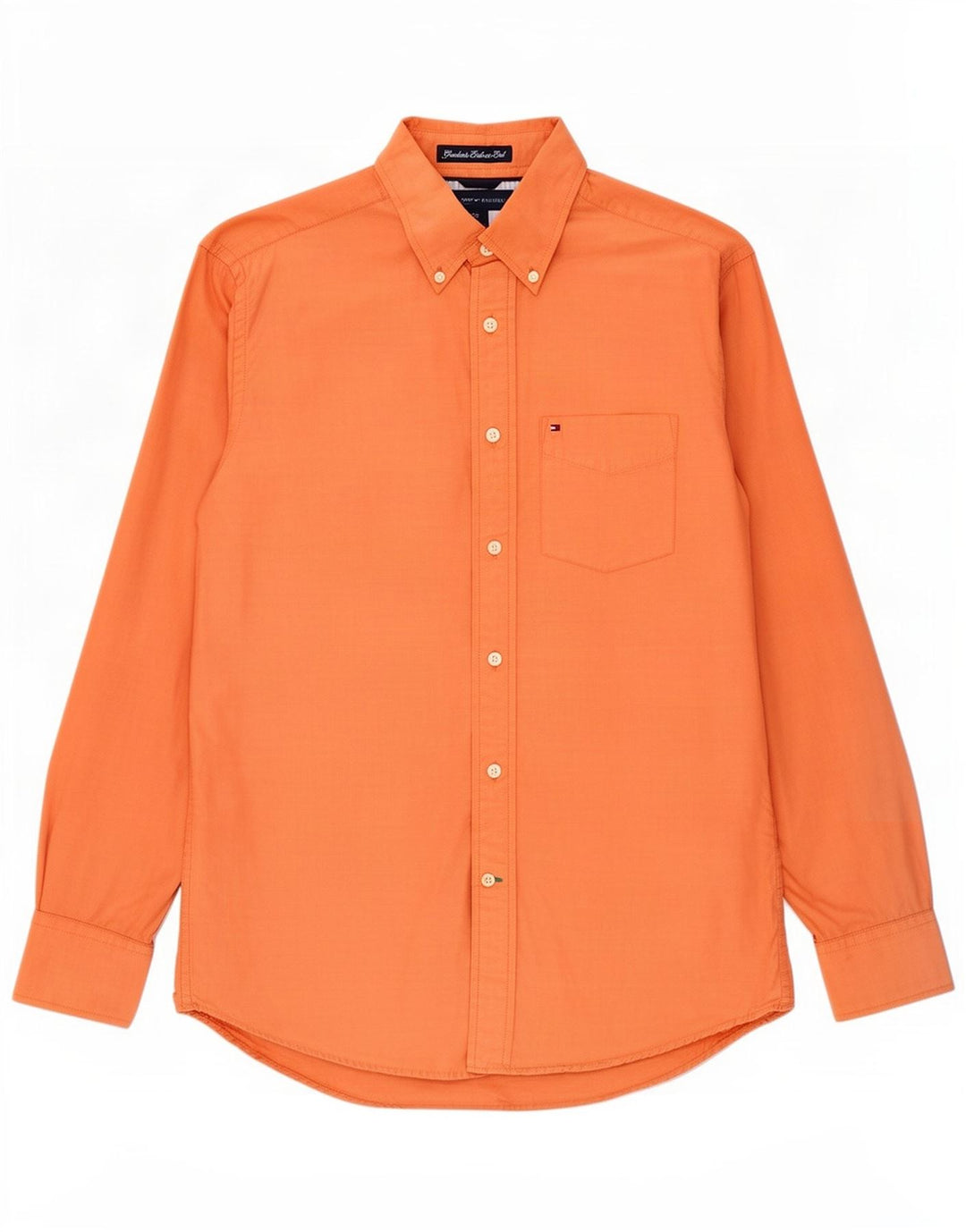 Tommy Hilfiger Herreskjorte Lille Orange Bomuld