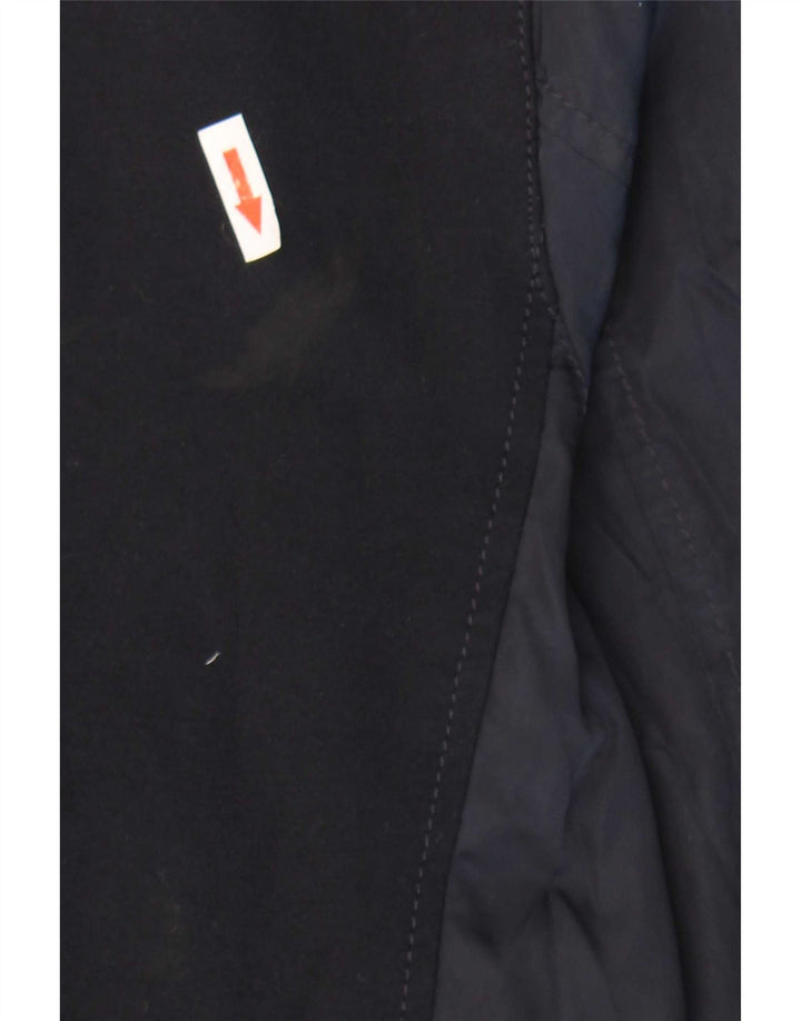 Zara Herre Bomber Jacket UK 40 Large Navy Blue Colourblock