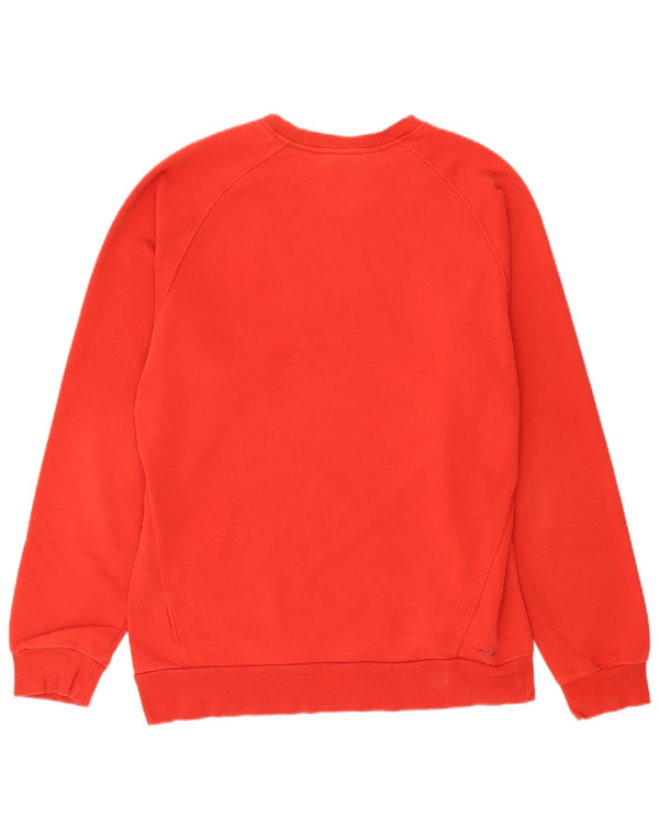 Adidas Herre Clima 365 Sweatshirt Jumper Stor Rød Bomuld