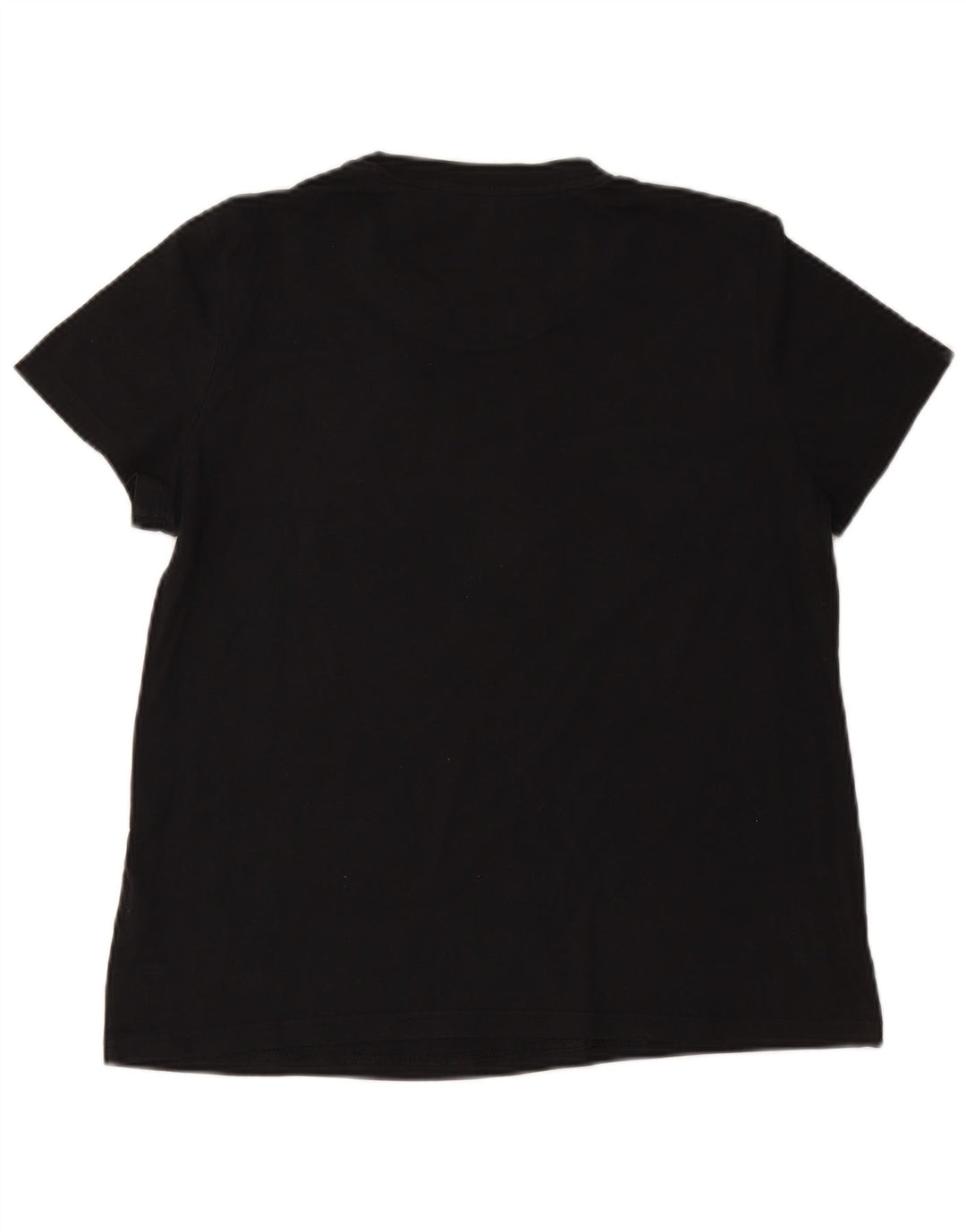 ADIDAS Grafisk T-shirt top til kvinder UK 20/22 XL Sort bomuld