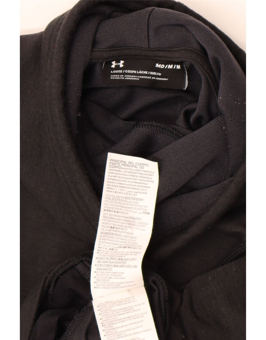 Under Armour Dame Sweatshirt Jumper UK 14 Medium Grey Colourblock