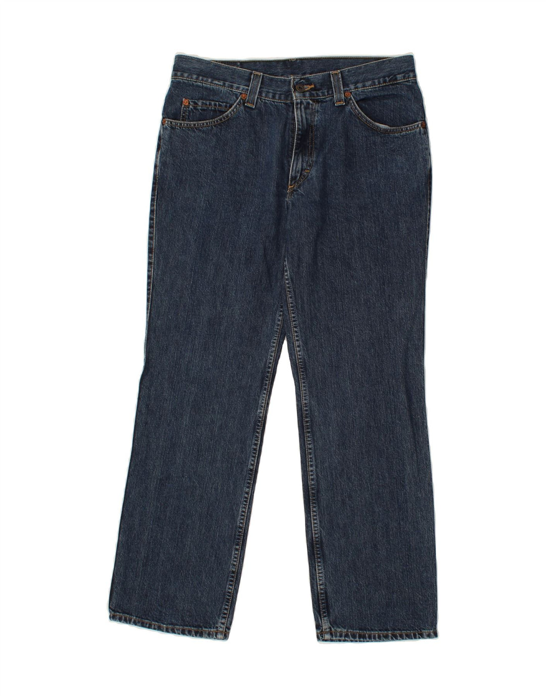 VINTAGE Mens Tramper Straight Jeans W34 L30 Blue Cotton Vintage Vintage and Second-Hand Vintage from Messina Hembry 