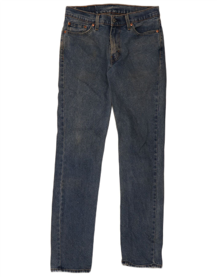 Levi's Herre 511 Slim Jeans W30 L32 Blå Bomuld