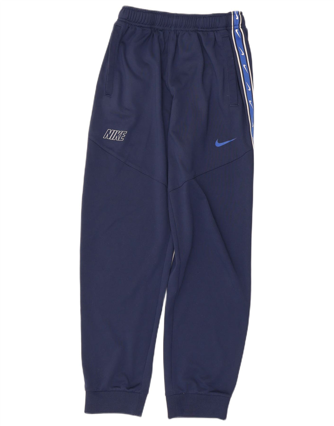 NIKE Drenge Dri Fit træningsdragt Bukser Joggers 13-14 år XL Marineblå