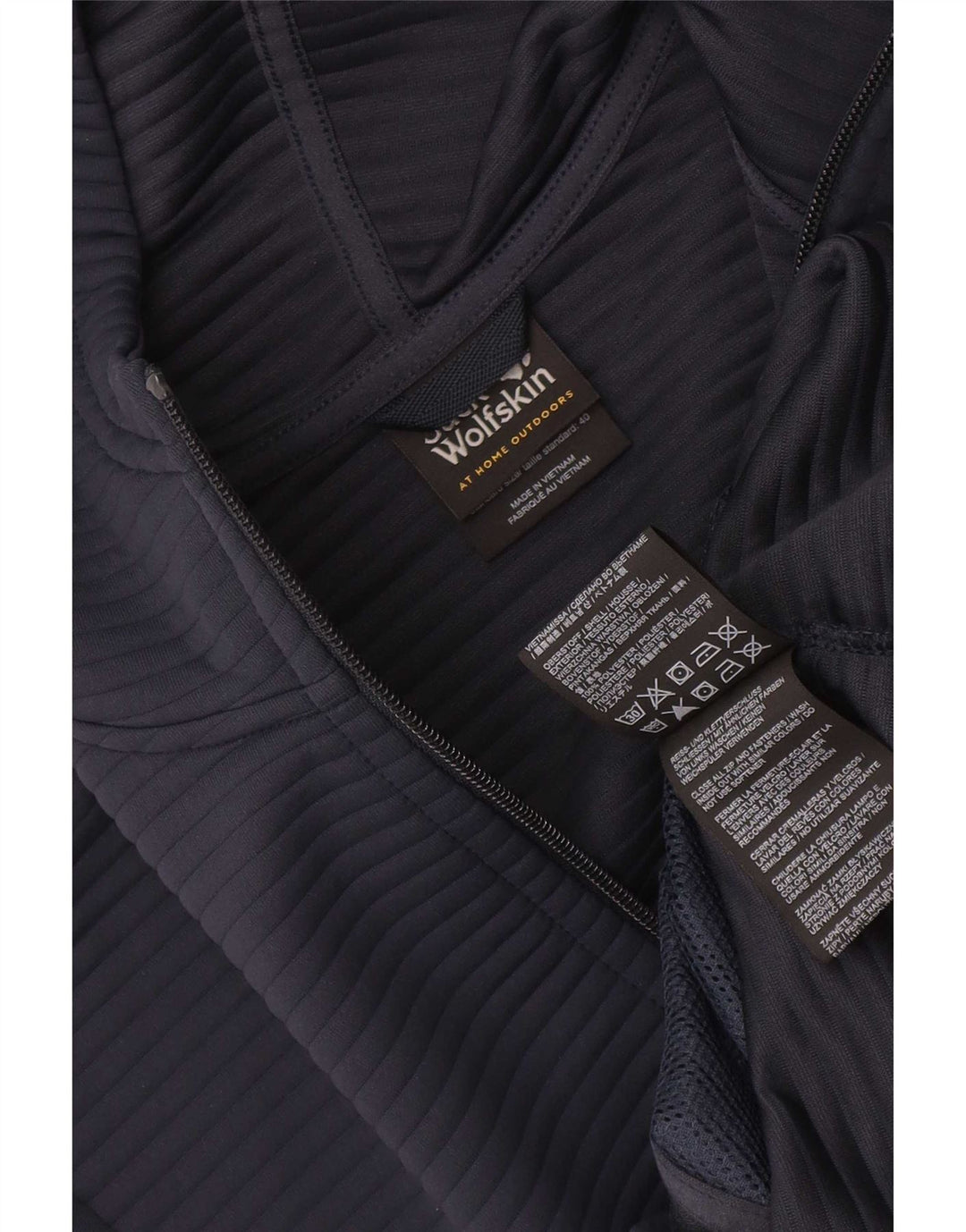 Jack Wolfskin Dame Hættetræningsdragt Topjakke UK 10/12 Medium Navy Blue