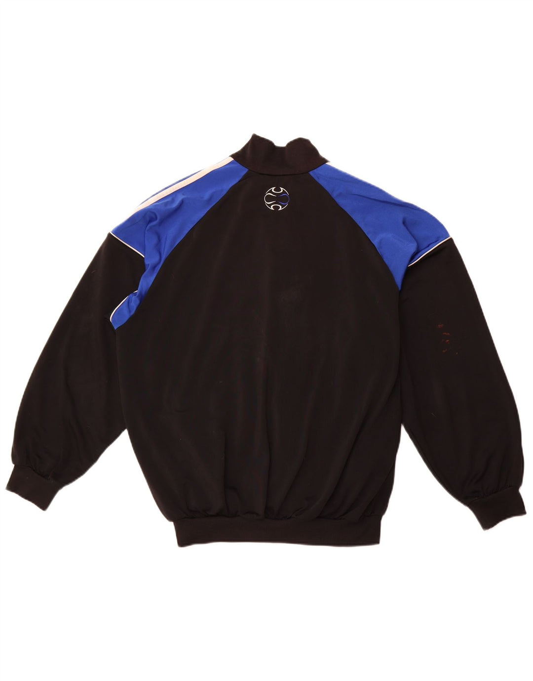 Adidas Træningsdragt til mænd Topjakke UK 38/40 Medium Sort Polyester