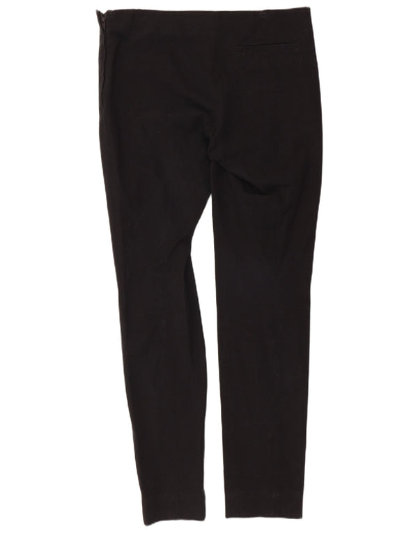 Cos Womens Skinny Casual Trousers EU 42 Large W34 L34 Black Cotton
