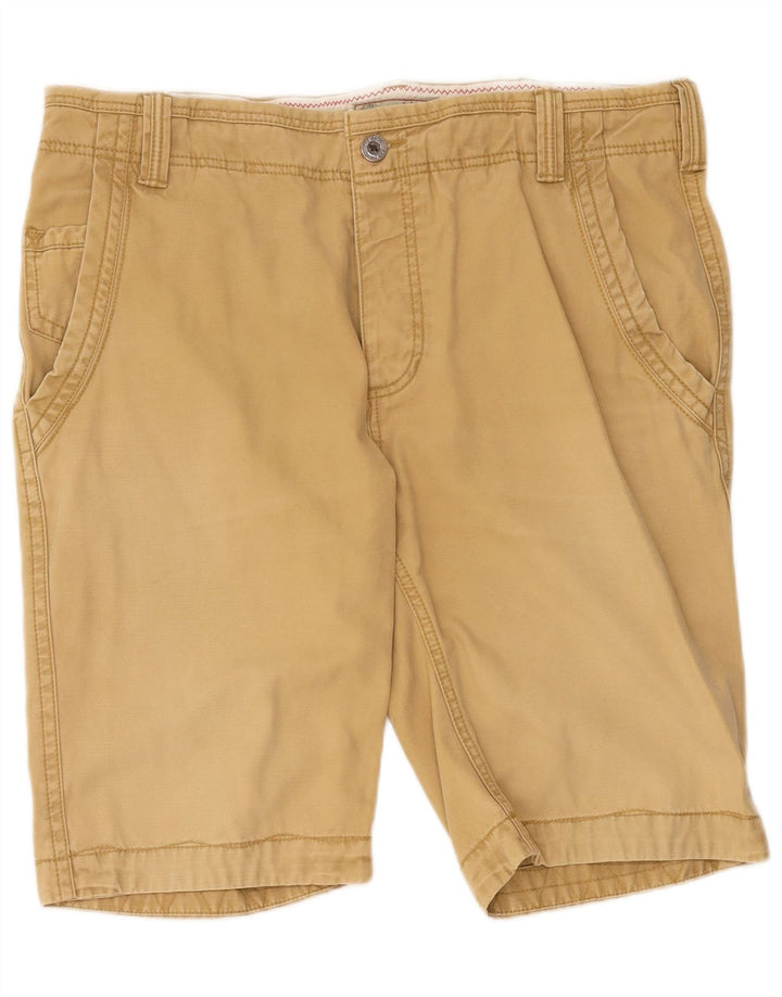 Fat Face Herre Chino Shorts W36 Stor Beige Bomuld