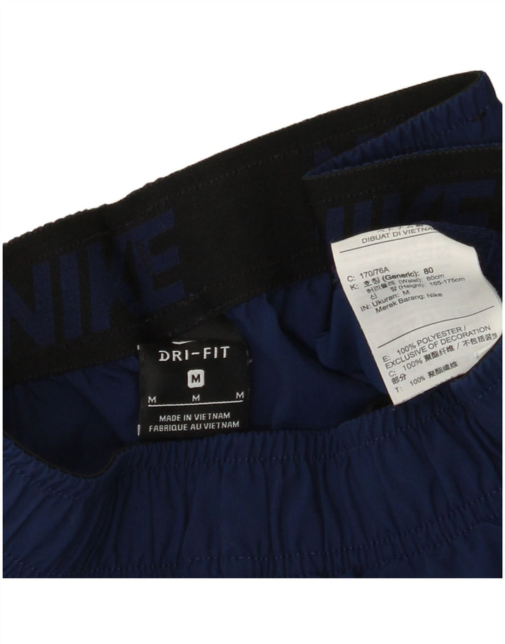 NIKE Herre Dri Fit grafiske sportsshorts Medium marineblå polyester