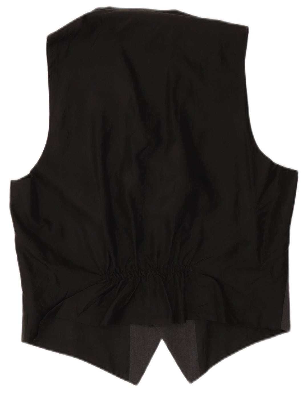 Vintage herrevest mellemgrå farveblok