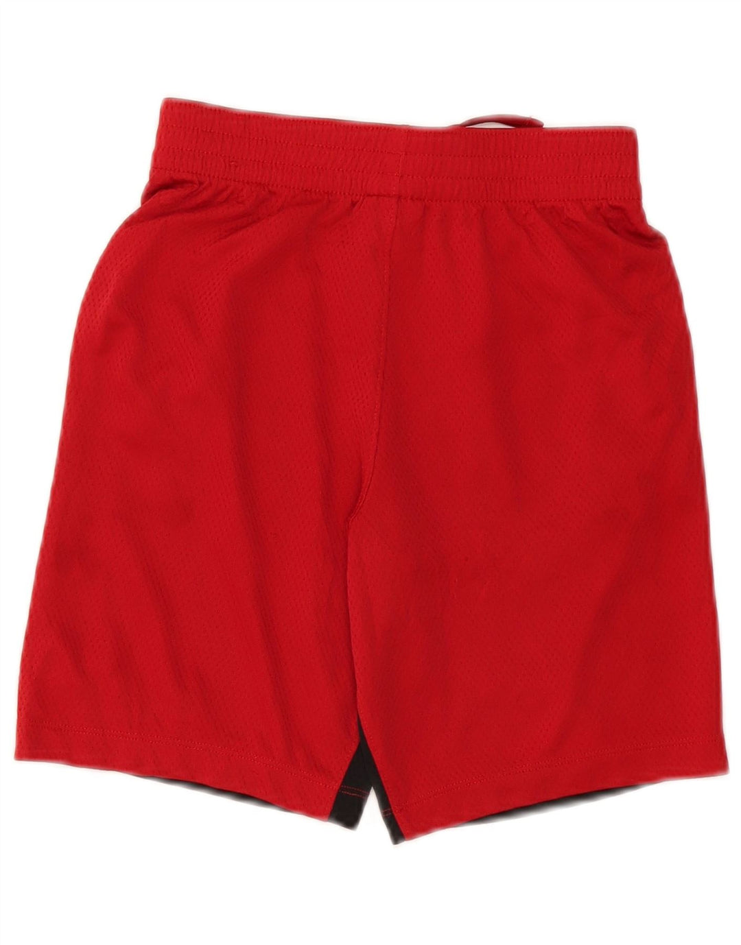 Nike Dri Fit Sportsshorts til drenge 10-11 år Medium Rød Colourblock Polyester