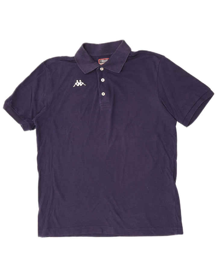 Kappa herre poloshirt Stor marineblå bomuld