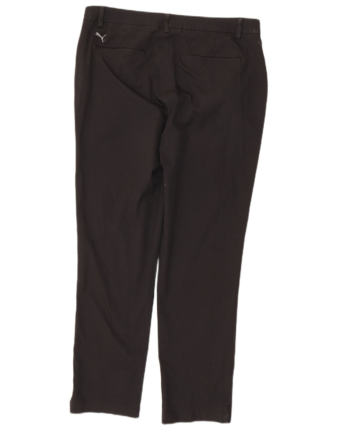 PUMA Slim Chino-bukser til mænd W36 L32 Sort polyester