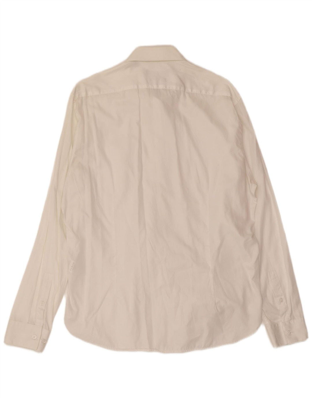 Dkny Herre Slim Fit Skjorte Medium Hvid Bomuld