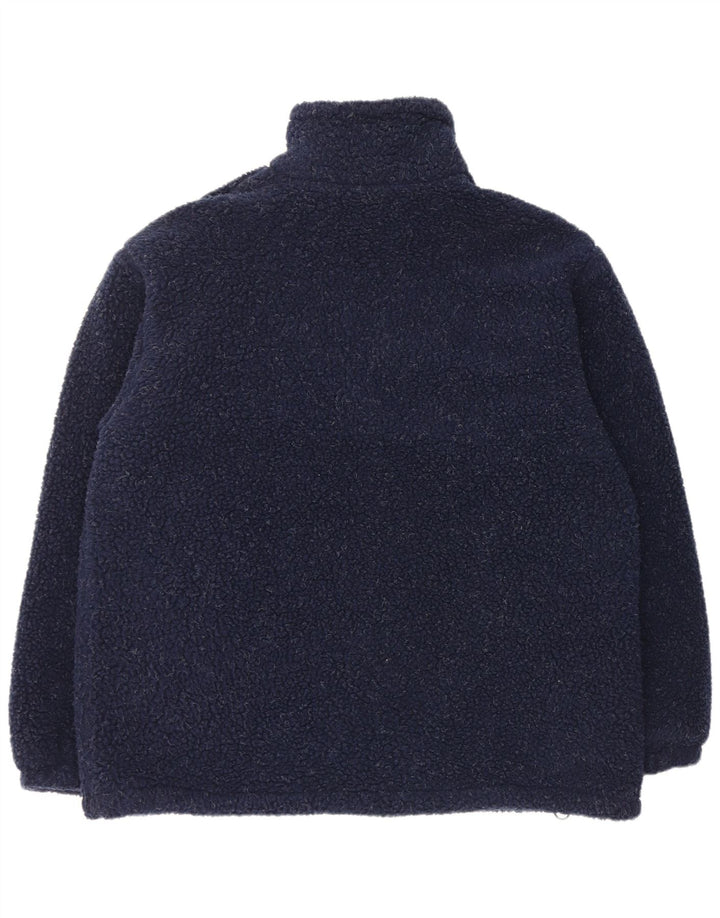 Bronte Fleecejakke til mænd UK 42 XL Navy Blue Polyester