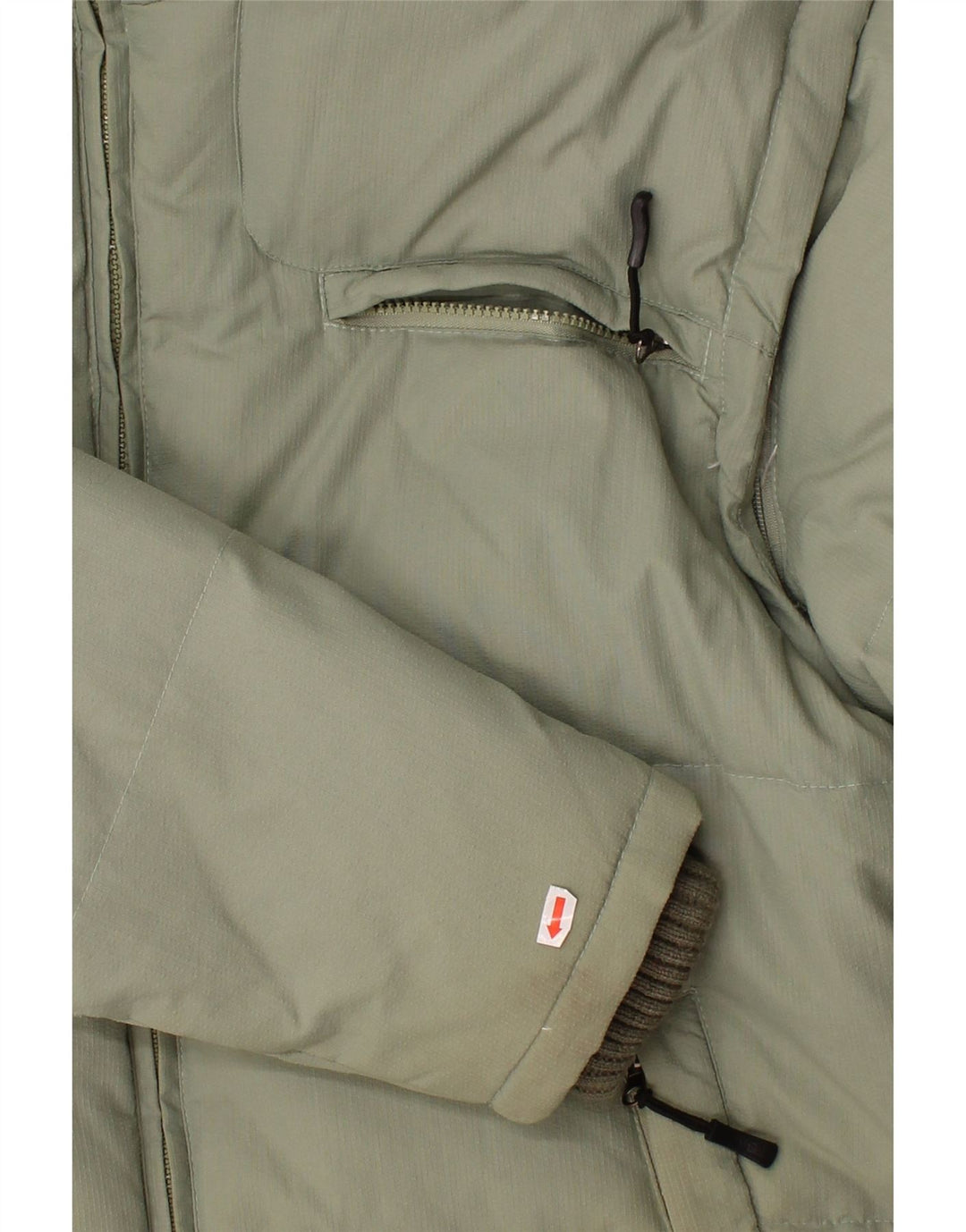 FILA Mens Hooded Padded Jacket UK 40 Large Green Polyamide Vintage Fila and Second-Hand Fila from Messina Hembry 