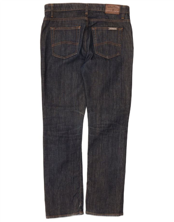 Marlboro Classics Dame Straight Jeans W31 L28 Blå Bomuld