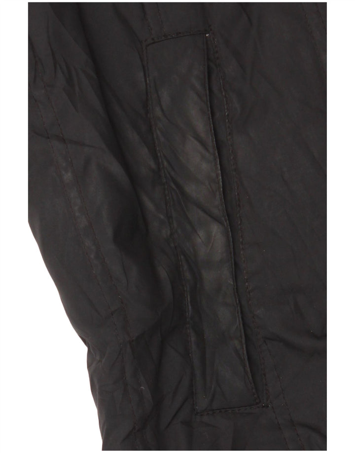 TRUSSARDI JEANS Polstret jakke til mænd IT 46 Small Black