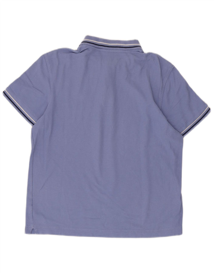 Lotto Herre Polo Shirt Lille Blå Stribet