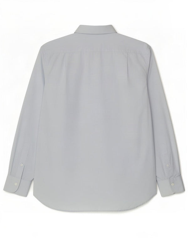 Ermenegildo Zegna Herreskjorte Str. 41 16 1/2 Stor Blå Bomuld