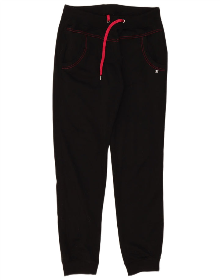 Champion Womens træningsdragt Bukser Joggers UK 14 Medium Black