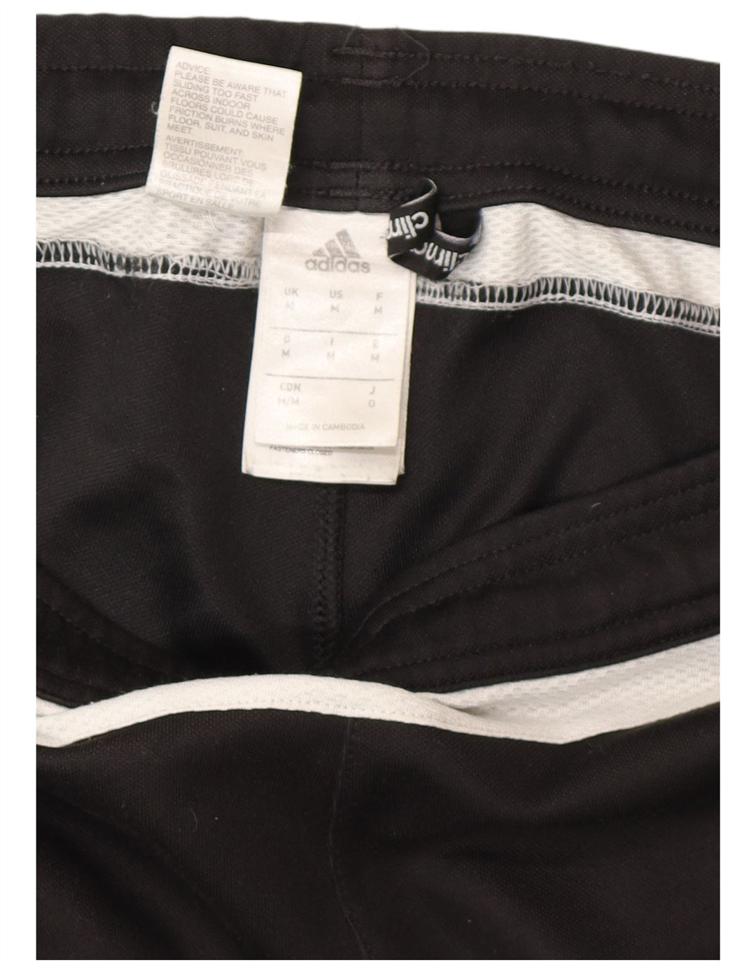 ADIDAS Herre Climalite træningsdragt Bukser Medium Sort Colourblock