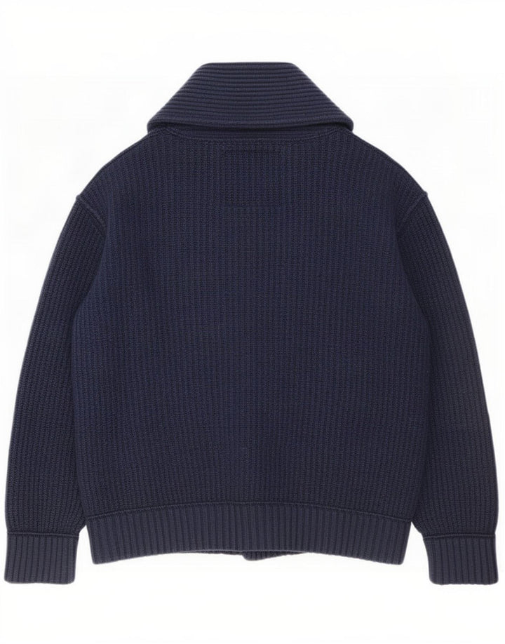 Fat Face Herre Cardigan Sweater 2XL Navy Blue Bomuld