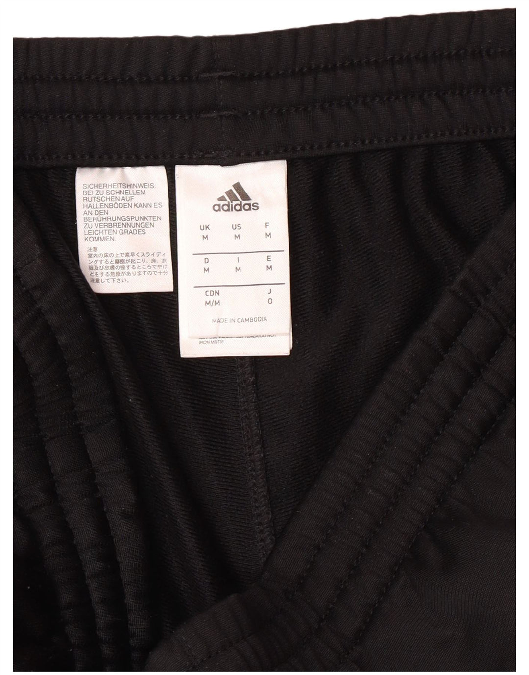 ADIDAS Træningsdragt til mænd Joggers Medium Sort Polyester