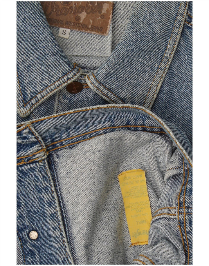 Wrangler Denimjakke til mænd UK 36 Small Blue