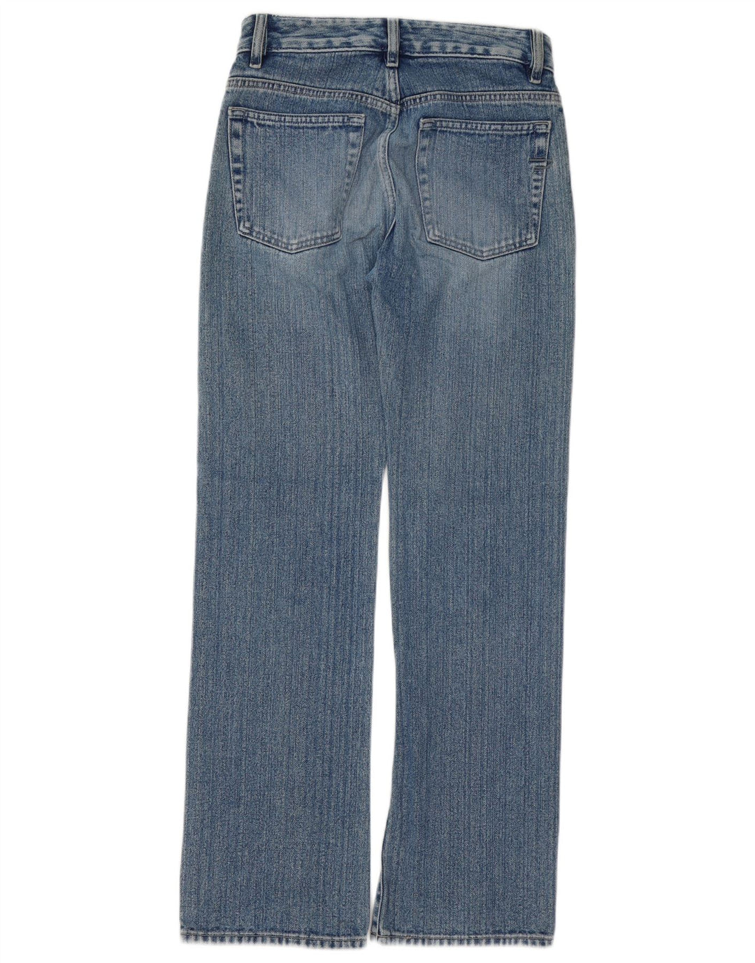 DIESEL Dame Straight Jeans W26 L30 Blå Bomuld