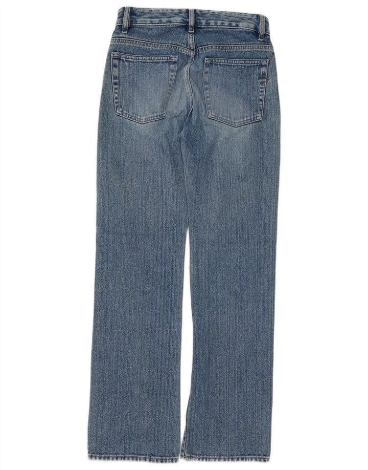 DIESEL Dame Straight Jeans W26 L30 Blå Bomuld