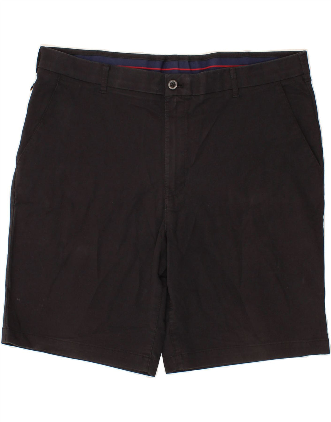 IZOD Mens Chino Shorts W38 XL Black Cotton Vintage Izod and Second-Hand Izod from Messina Hembry 