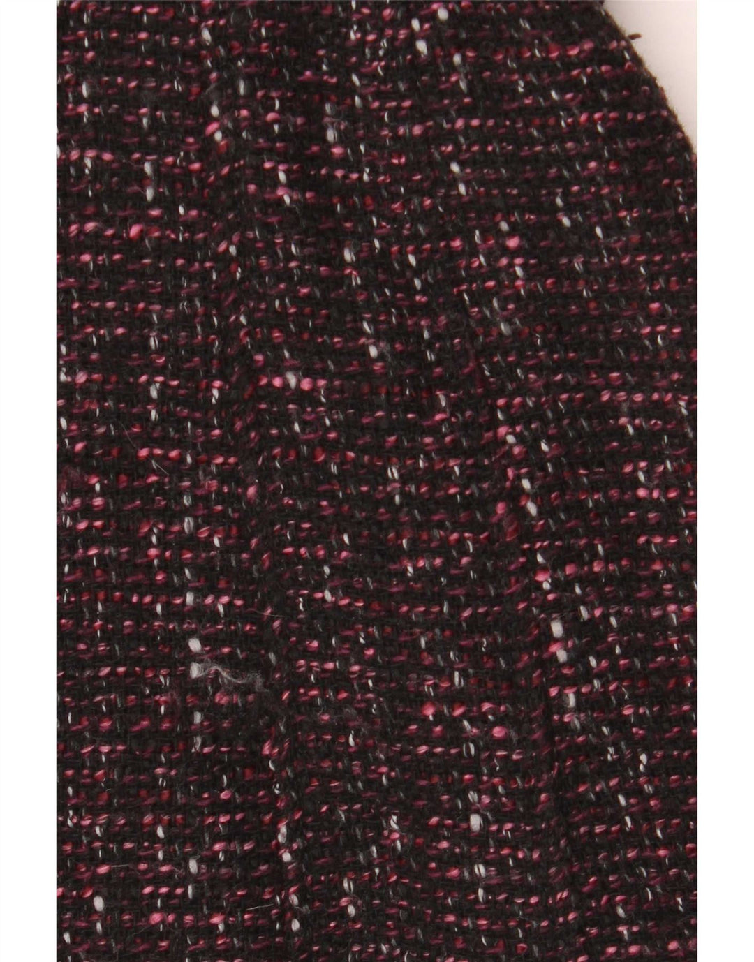 Jane Norman Dame Dobbeltradet Frakke UK 10 Small Purple Flecked Acryl
