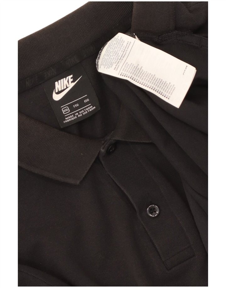 Nike Polo skjorte til mænd 2XL sort bomuld
