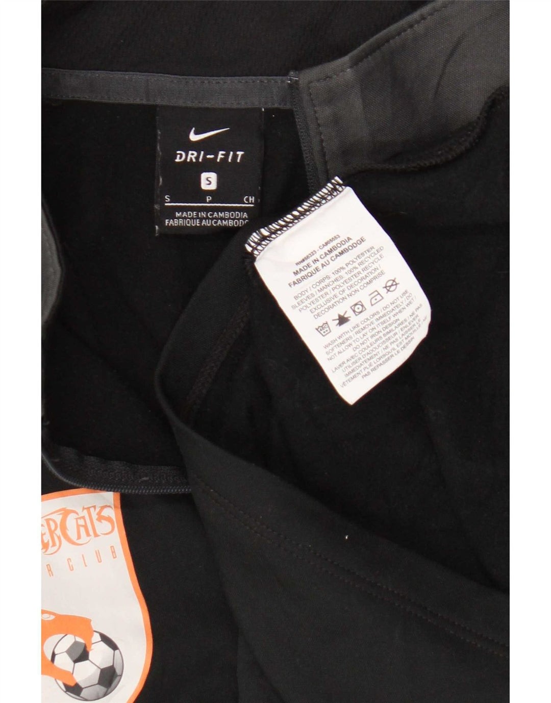 Nike Grafisk Pullover Træningsdragt Top Lille Sort