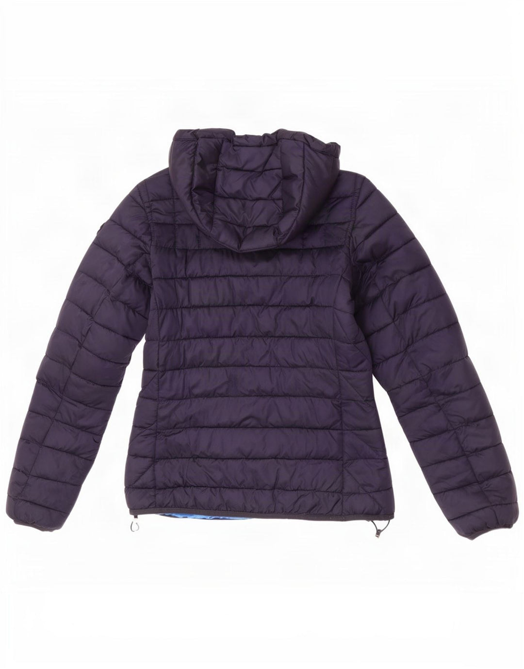 Napapijri Dame hættejakke UK 12 Medium Navy Blue Polyamide