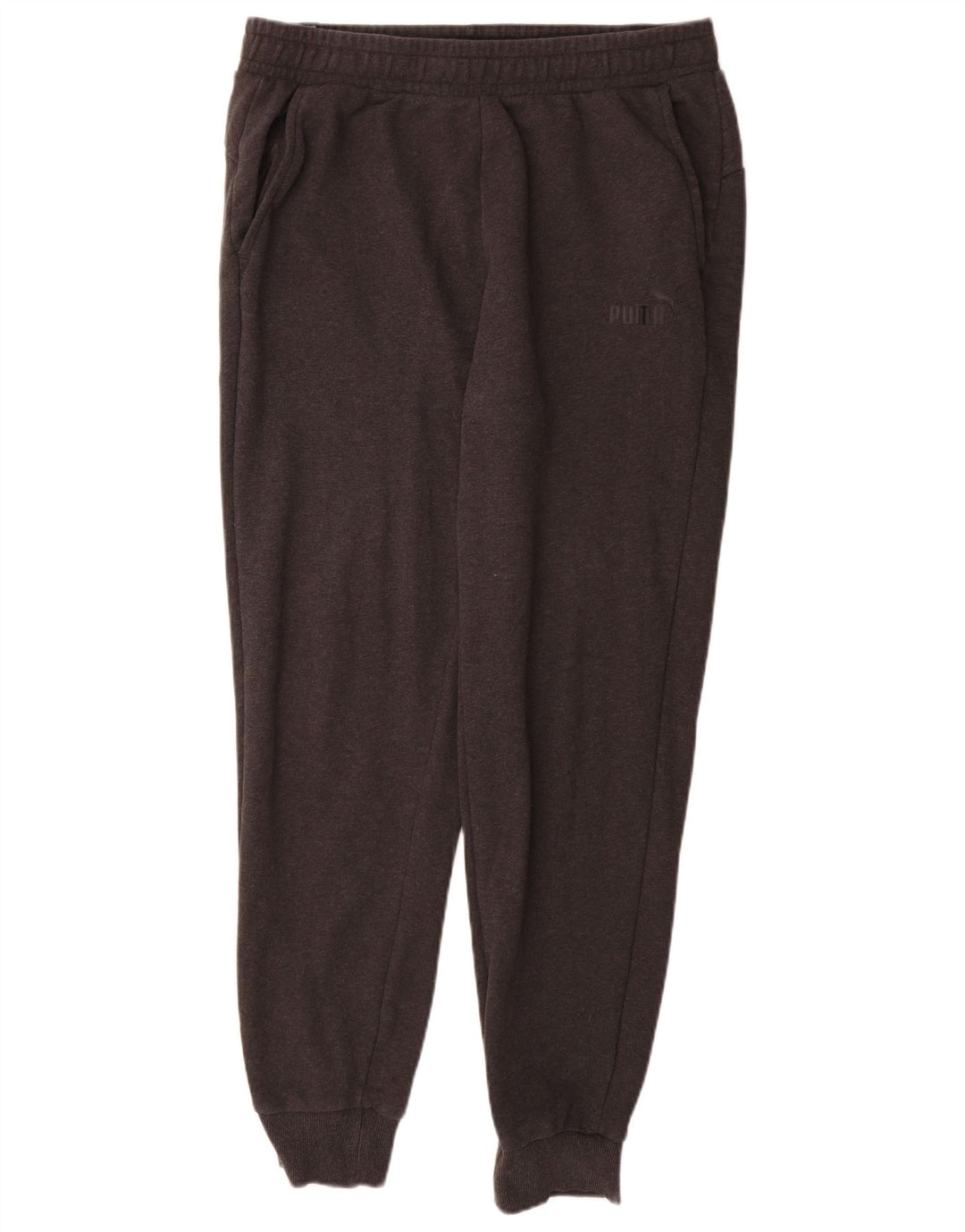 PUMA Træningsdragtsbukser til mænd, joggers, store grå