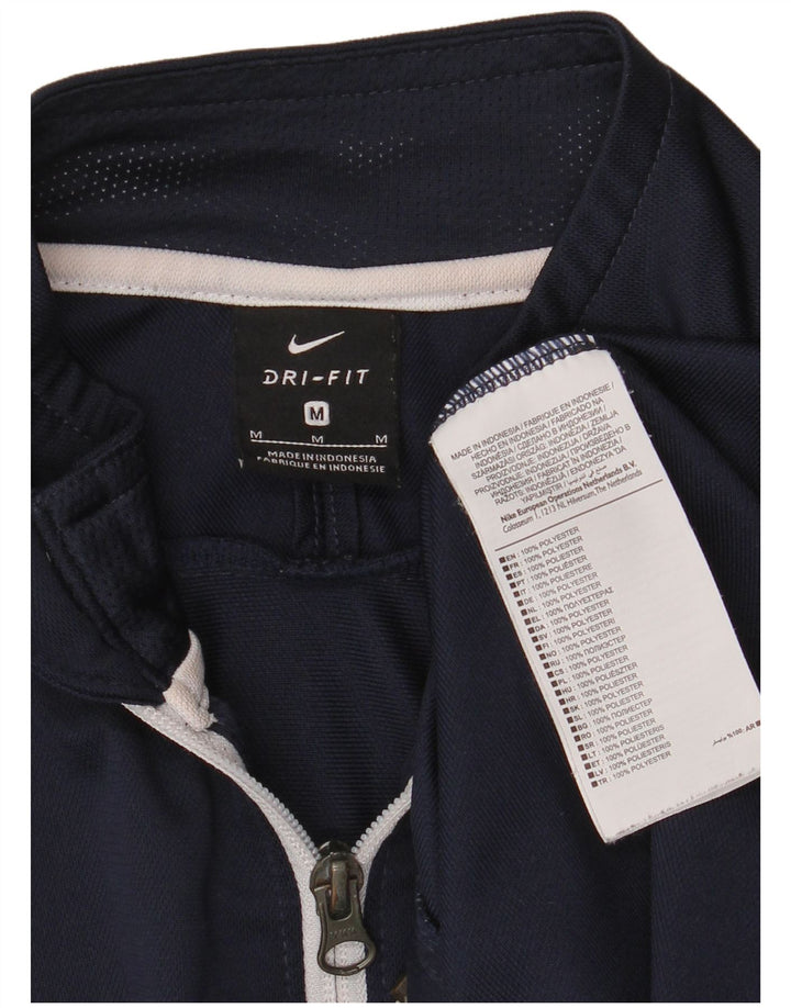 Nike Herre Dri Fit træningsdragt Topjakke Medium Navyblå Polyester
