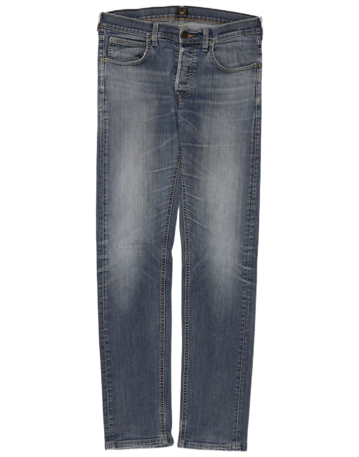 LEE Herre Daren Slim Jeans W33 L33 Blå Bomuld