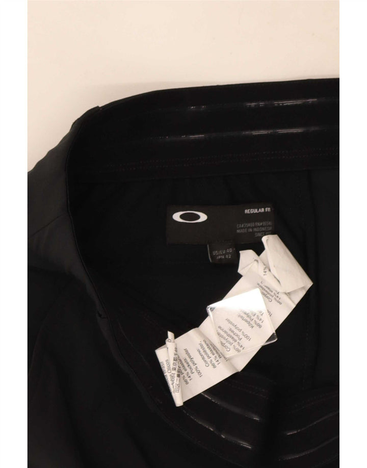 Oakley Herre Regular Fit Chino Shorts W40 XL Sort Polyester