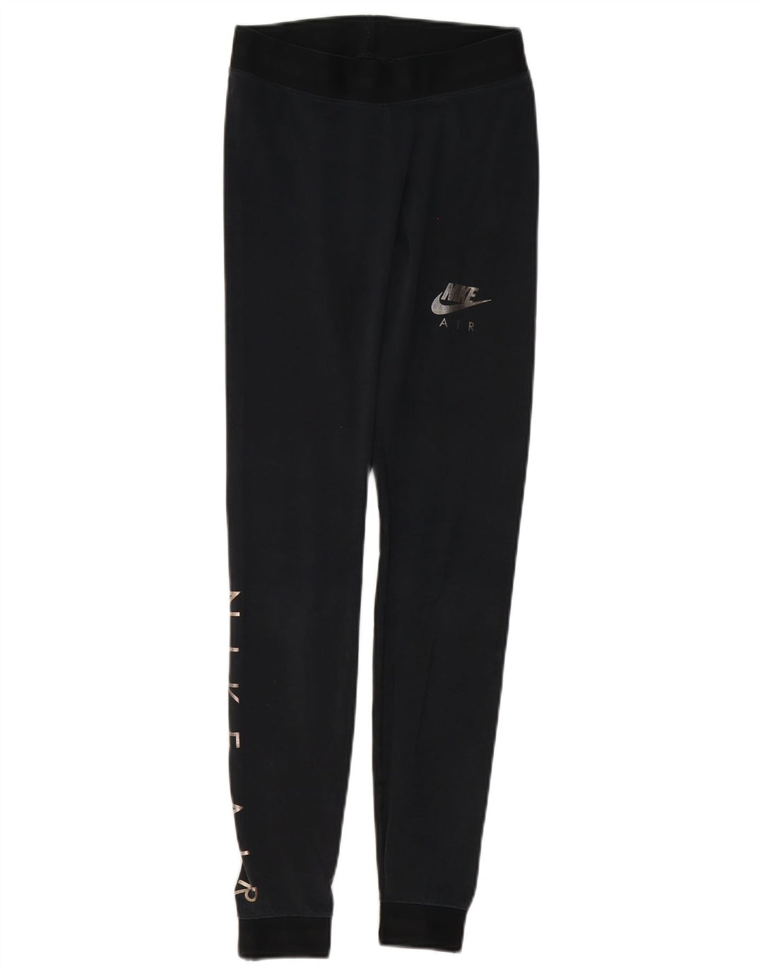 Nike Graphic Leggings til kvinder UK 10 Small Black Colourblock