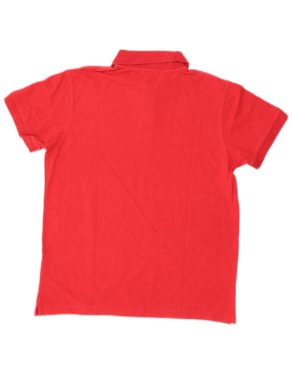 Marlboro Classics Herre Slim Fit Polo Shirt Medium Rød