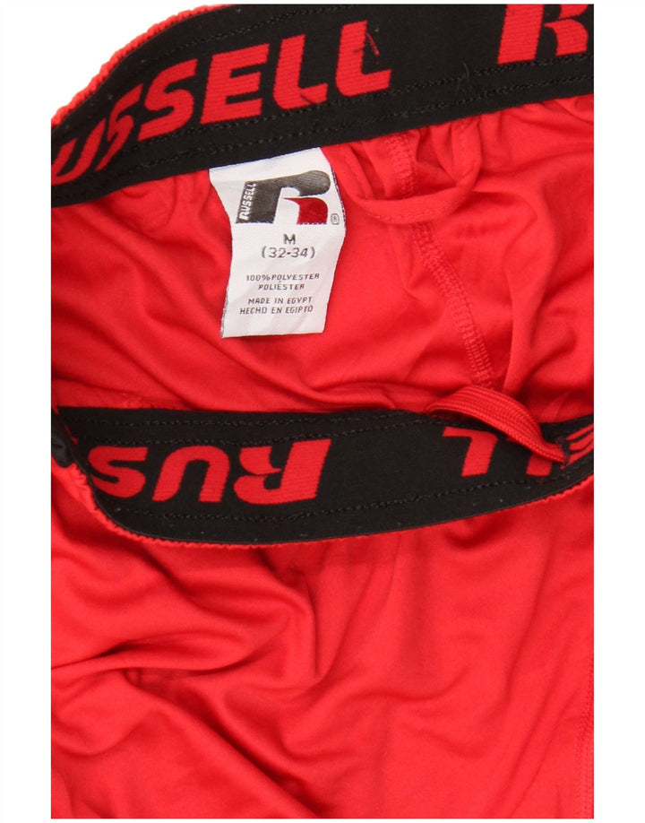RUSSELL ATHLETIC Herre Dri-Power Sportshorts Medium Rød Colourblock