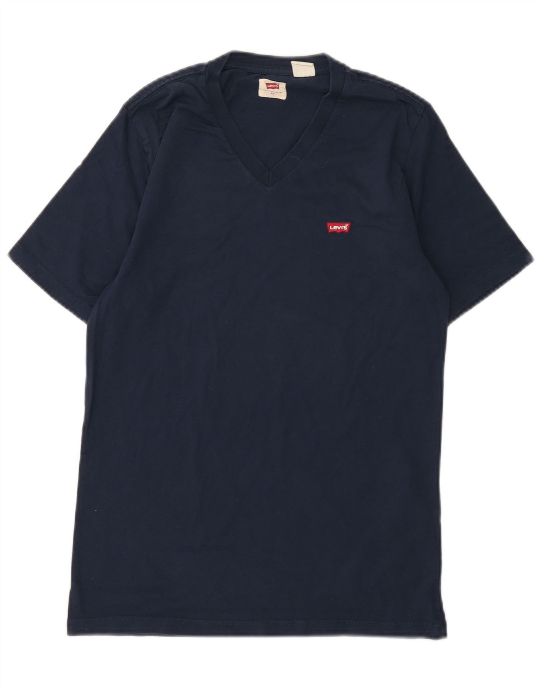 Levi's herre T-shirt top XS marineblå bomuld