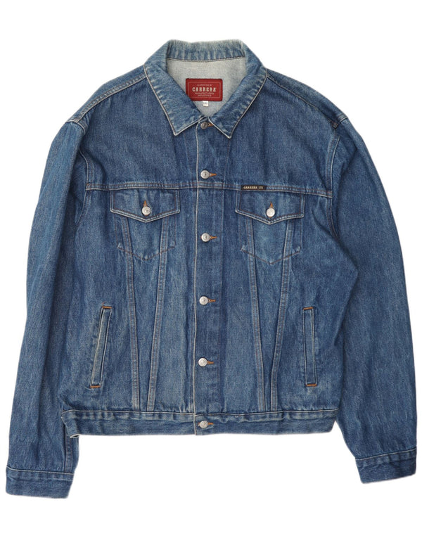 Carrera Herre denimjakke UK 44 2XL Blå Bomuld